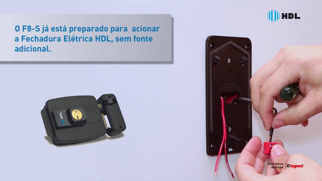 HDL - Instalação do Porteiro Eletrônico F8-S
