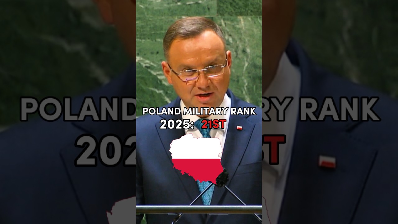 Poland Military Rank Through the Years (2025 - 1674) #history #geography #countries #military