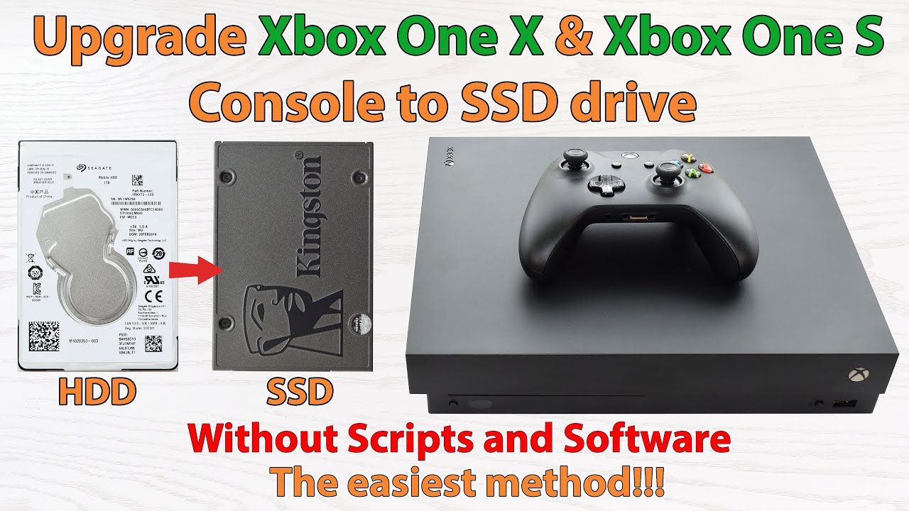 Как в 2026 году заменить SSD-накопитель на Xbox One X и Xbox One S. БЕЗ скриптов и программного о...