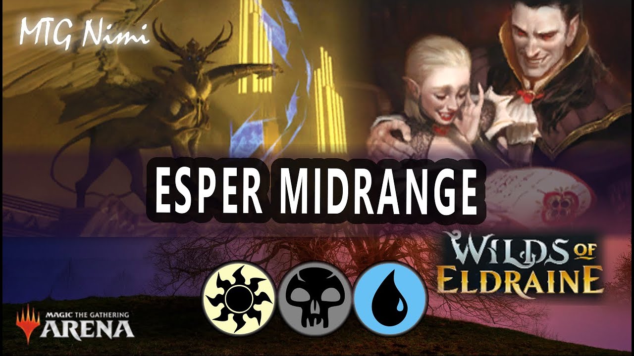 Esper Midrange up to Diamond! | Wilds of Eldraine | Standard Gameplay | MTG Arena
