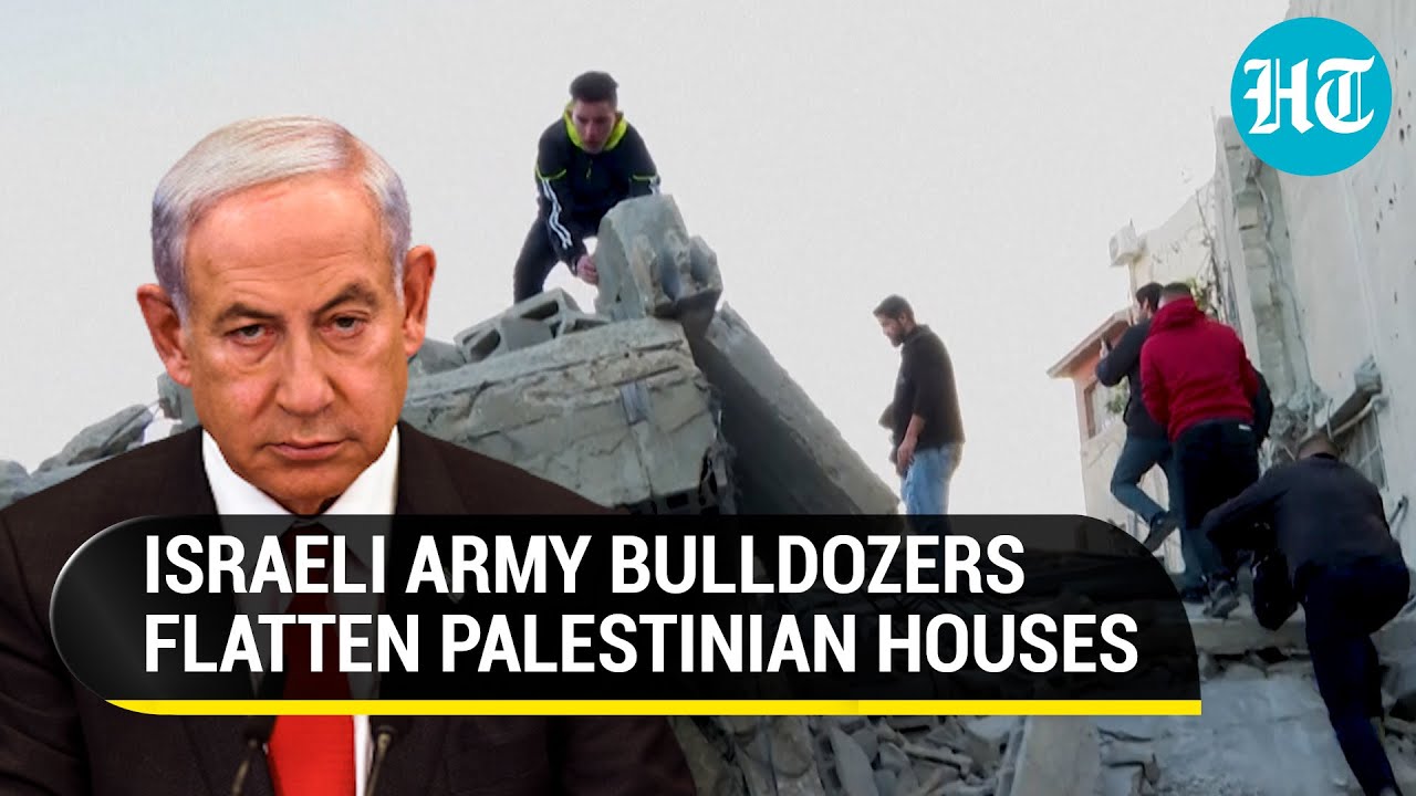 Israel punishes Palestinians with bulldozers; Demolishes houses of two men involved in attacks