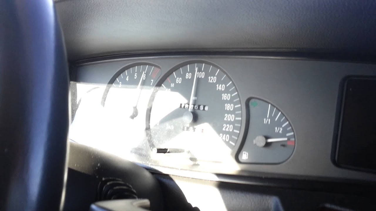 Opel Omega 3.0 acceleration from 40-160 km/h