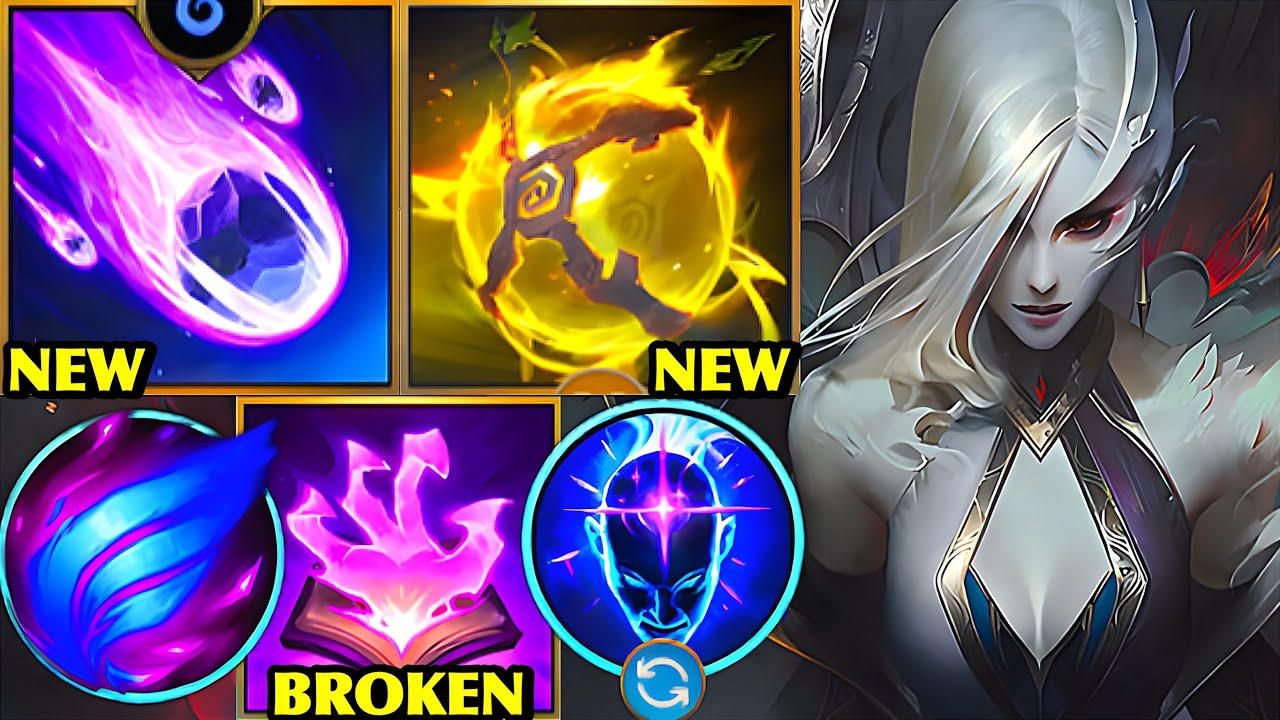 Wild Rift China Morgana Jungle - 19KILL NEW Bandle Fantasy & Meteor MORGANA Build Runes