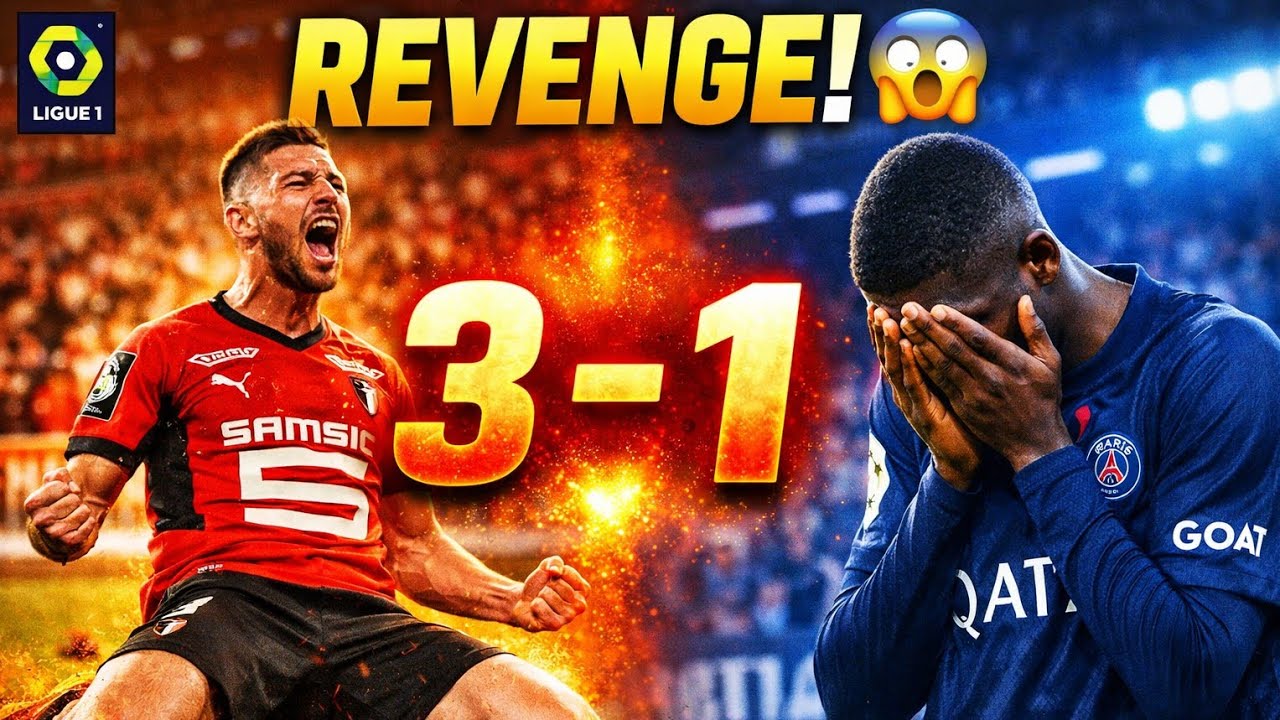 SHOCKING! Rennes STUN PSG 3-1! 😱 | Full Highlights & All Goals | Ligue 1 (2026)