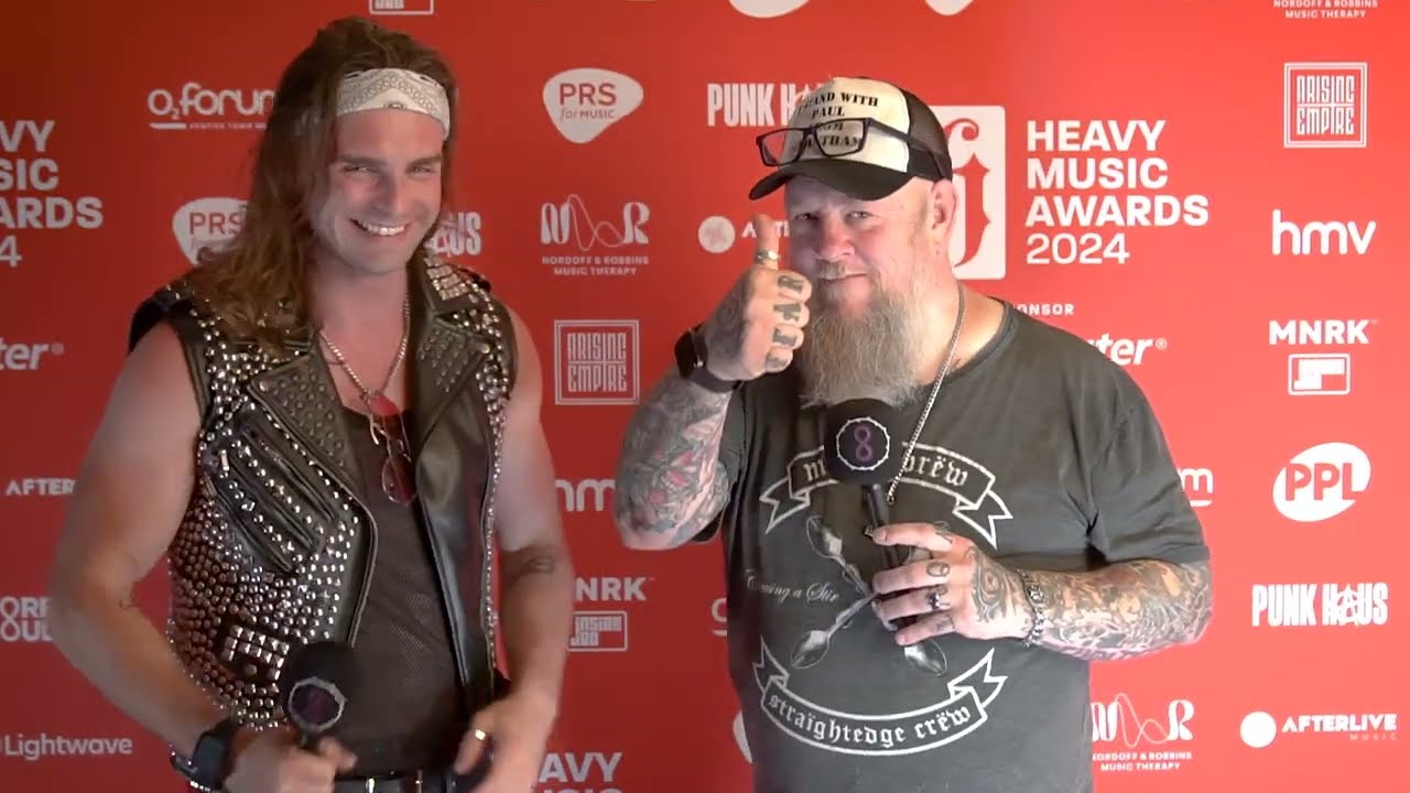 Simon Hall from Bloodstocks Metal 2 The Masses Wins the H Awards | Heavy Music Awards 2024 Interview