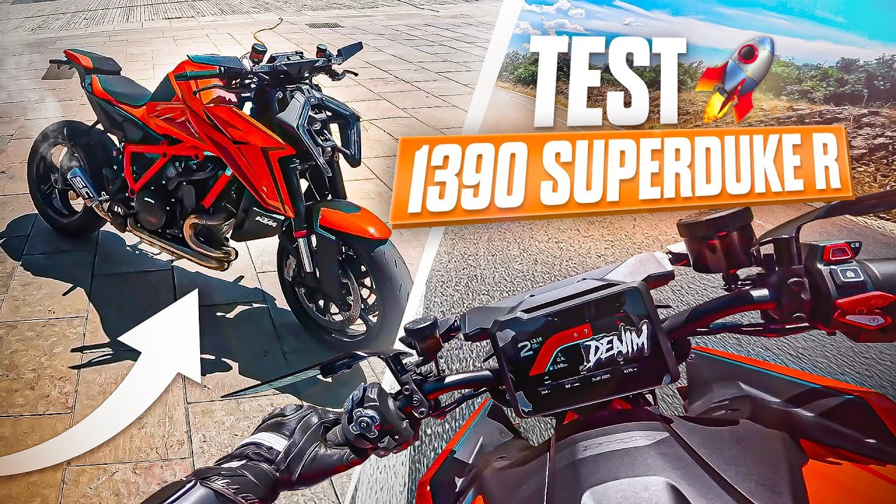 J'ESSAYE LA 1390 SUPERDUKE R ! 😍 (Je retourne chez KTM ?)