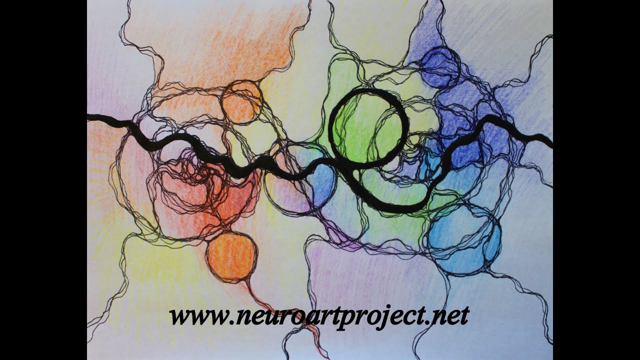 Autumn Equinox - Neurographica Drawing Process by NeuroArtProject