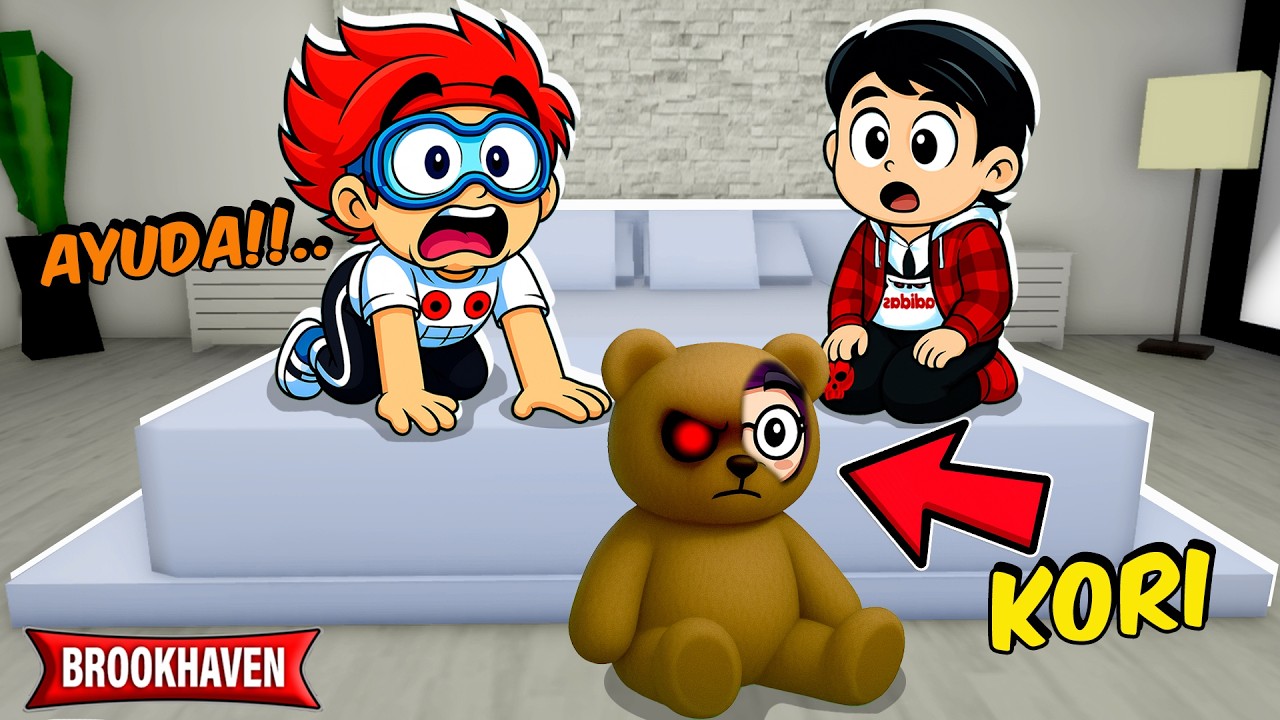 ME CONVIERTO EN PELUCHE PARA ESPIAR A MI FAMILIA y SALE MAL | Kori Roblox