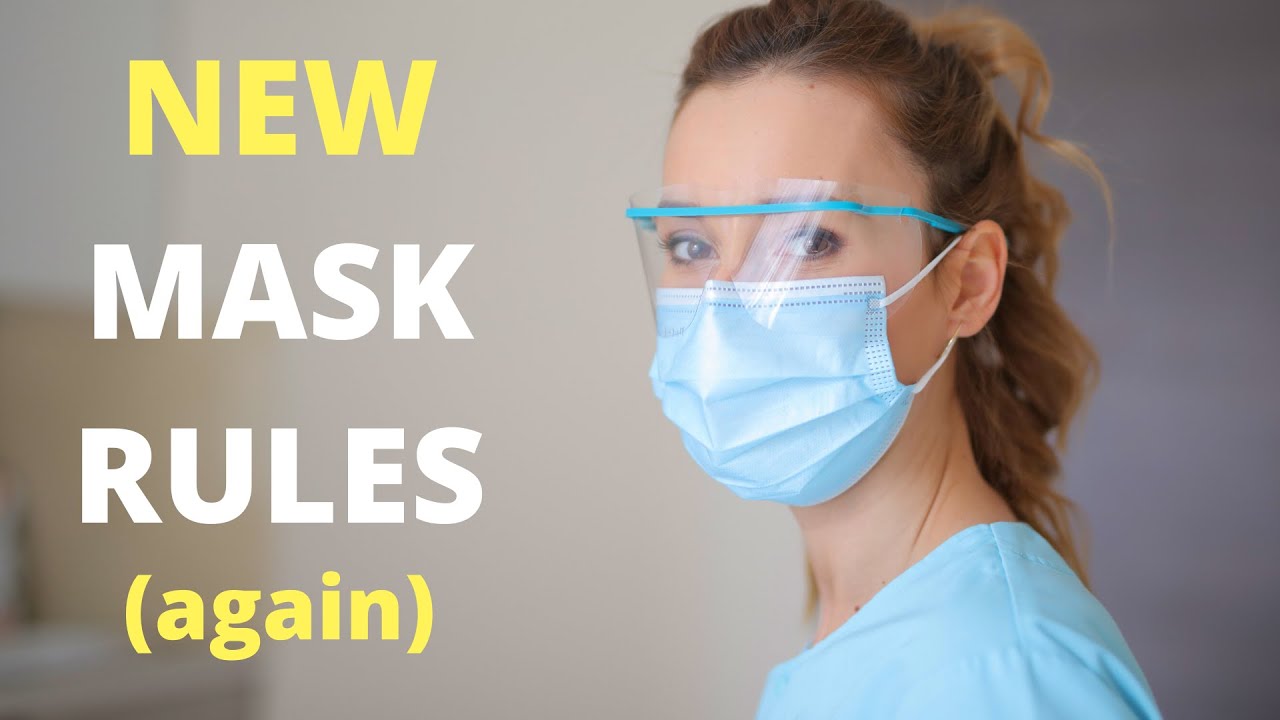 Yet Again, New Mask Rules &ndash; Follow or FINE!
