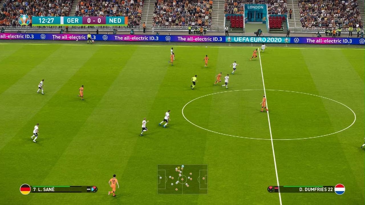Holanda vs. Alemania PES 2021