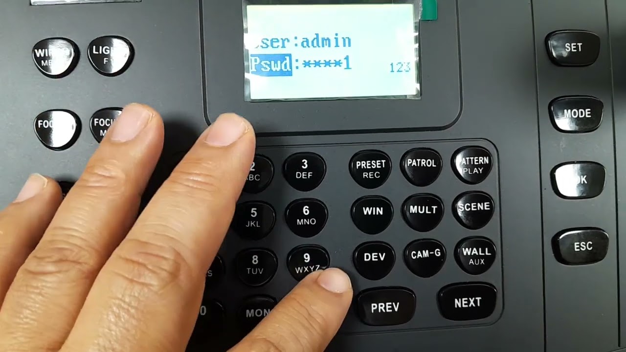 CONFIGURACION DS1006KI CON PTZ HD DS2AE4225TI D POR RS485