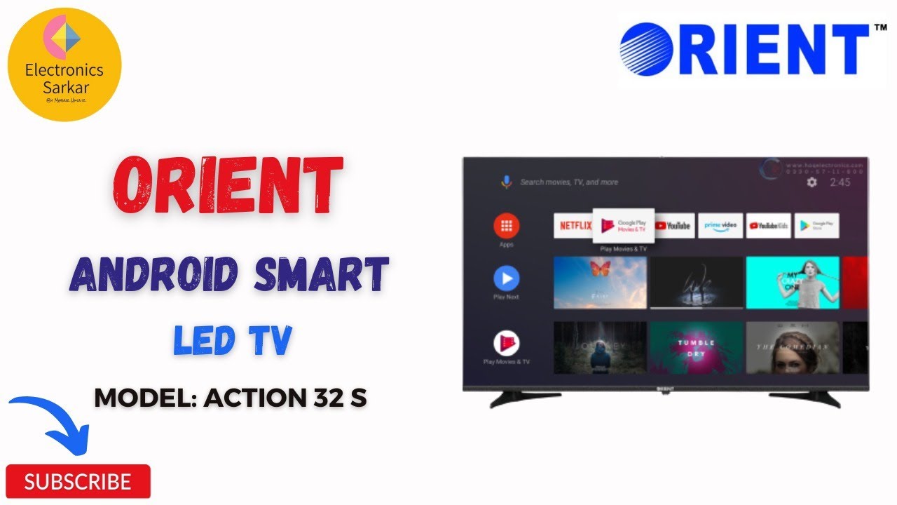 Orient Android LED TV Action 32S | Unboxing and Review | Electronics Sarkar