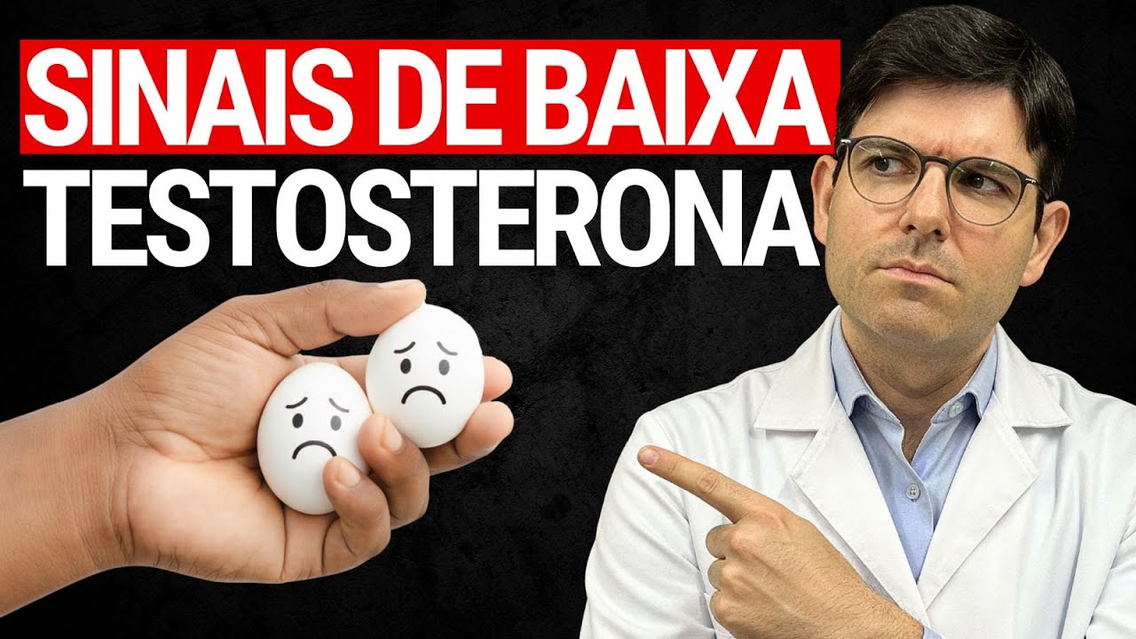 Como SABER se a TESTOSTERONA está BAIXA com esses 7 SINAIS
