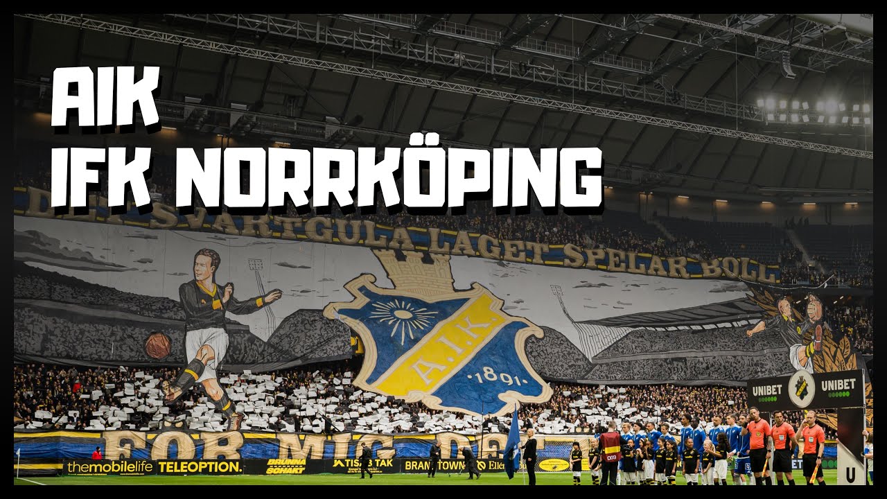 AIK - IFK Norrköping | Spelarbussmottagning + hemmapremiär | 2025