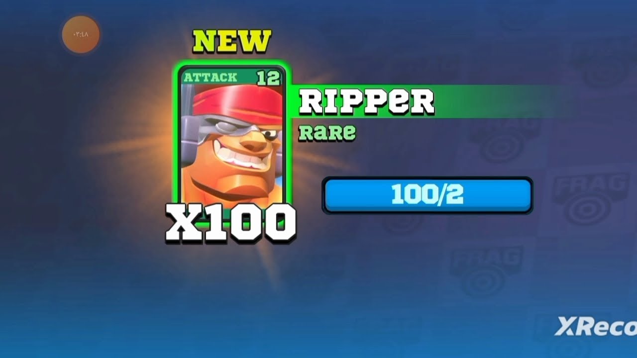 فتح شخصية RlPPeR  FRAG شارة  السراب اسطورة