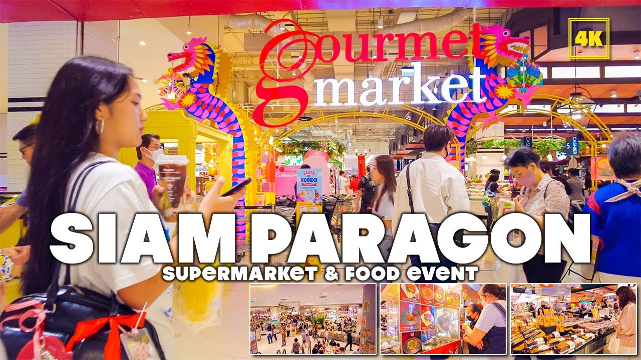 Bangkok SIAM PARAGON / Beautiful Super market & Food Event in Bangkok(FEB 2025)