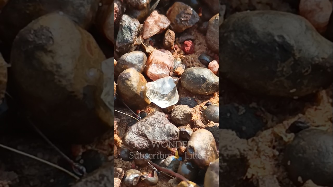 Natural diamond area #gemstone #gems #diamonds #jonnagiri #vajrakarur