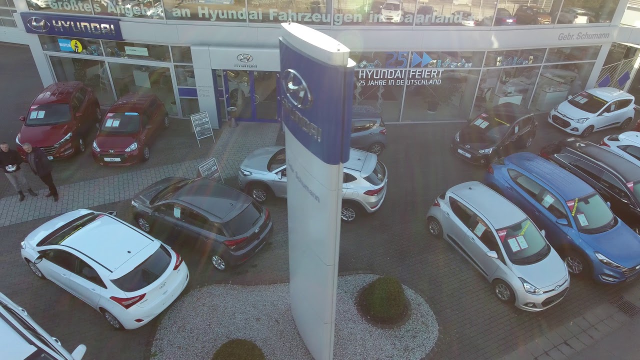 Luftbilder Drohnenflug Saarbr&uuml;cken Burbach Autohaus Schumann 2016 DJI 0004