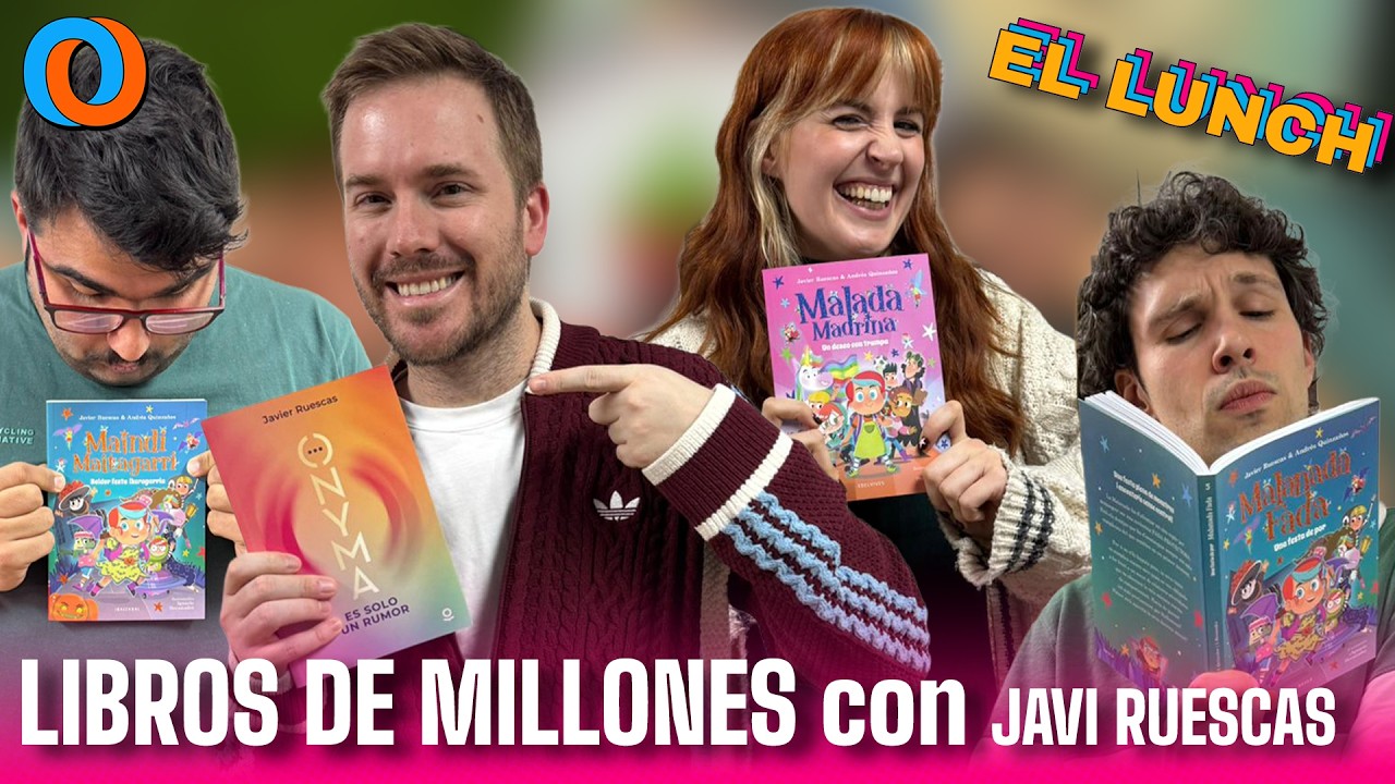 #LUNCH | MUCHO LIBRO, WATTPAD Y PELÍCULAS con JAVIER RUESCAS