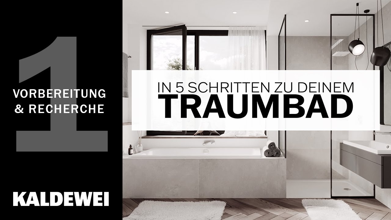 Deine Badplanung - Schritt 1: Vorbereitung & Recherche | KALDEWEI