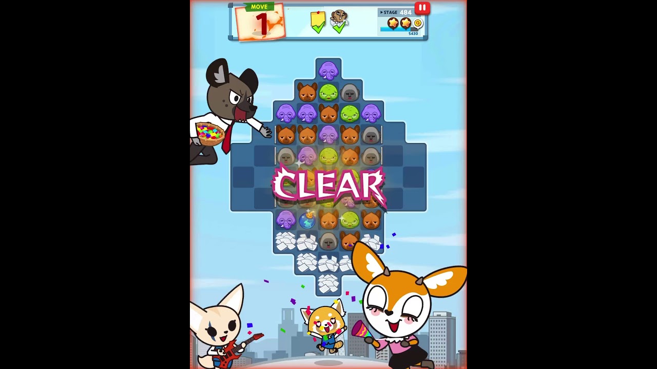 Let's Play - Aggretsuko: The Short-Timer Strikes Back (Level 481 - 490)