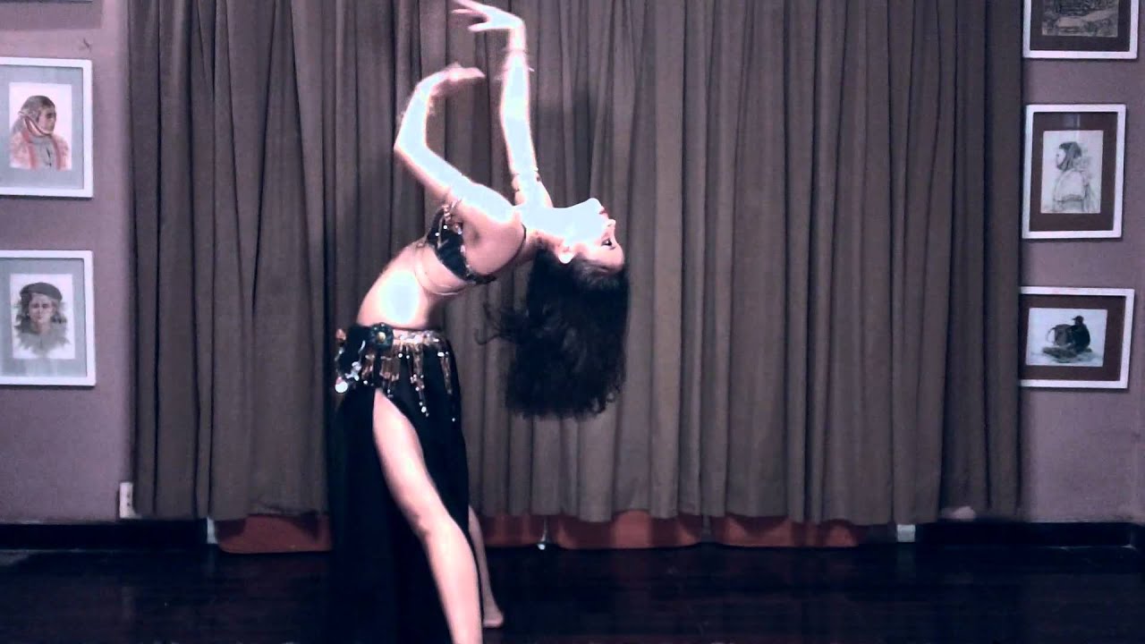 Sting - desert rose - Ho Lan biểu diễn belly dance - slow moves improvisation mua bung