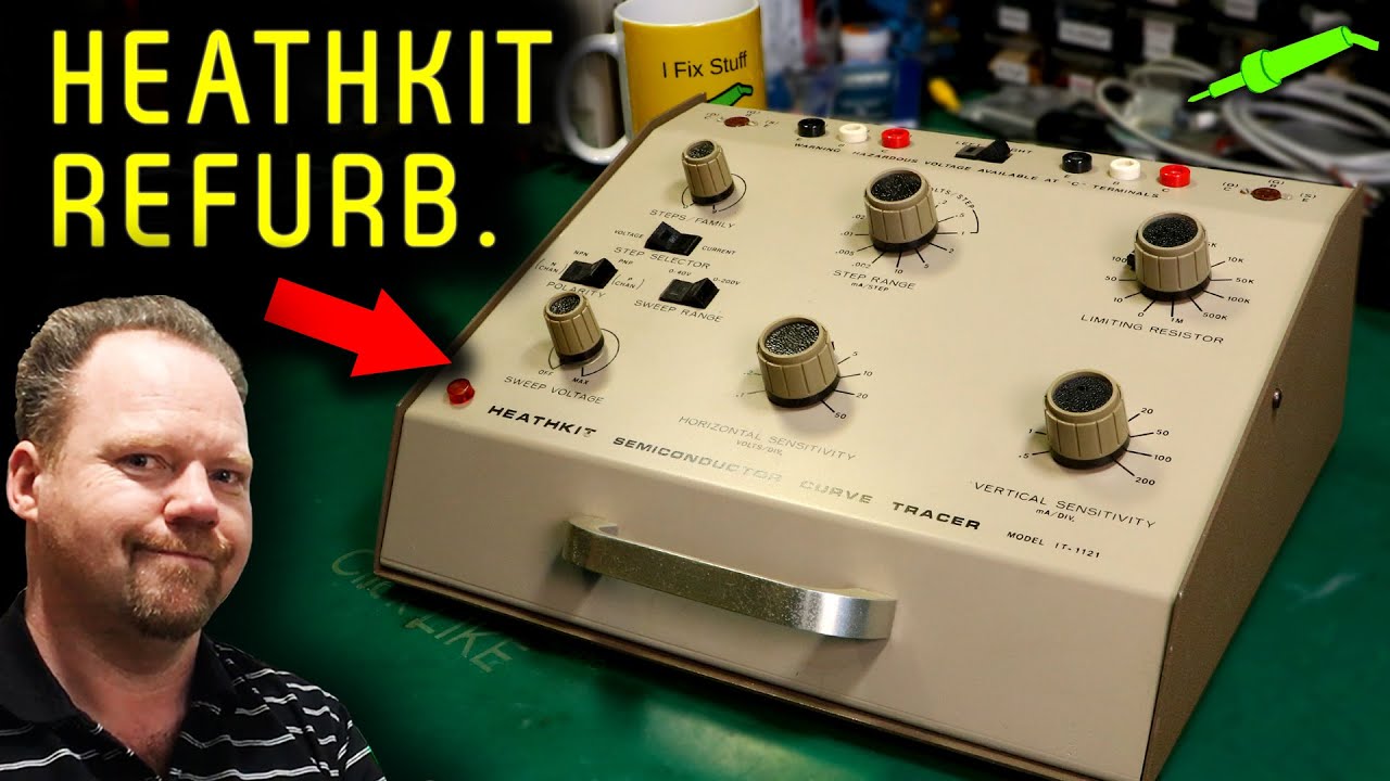 🔴 Heathkit IT-1121 Curve Tracer Refurbishment - No.994