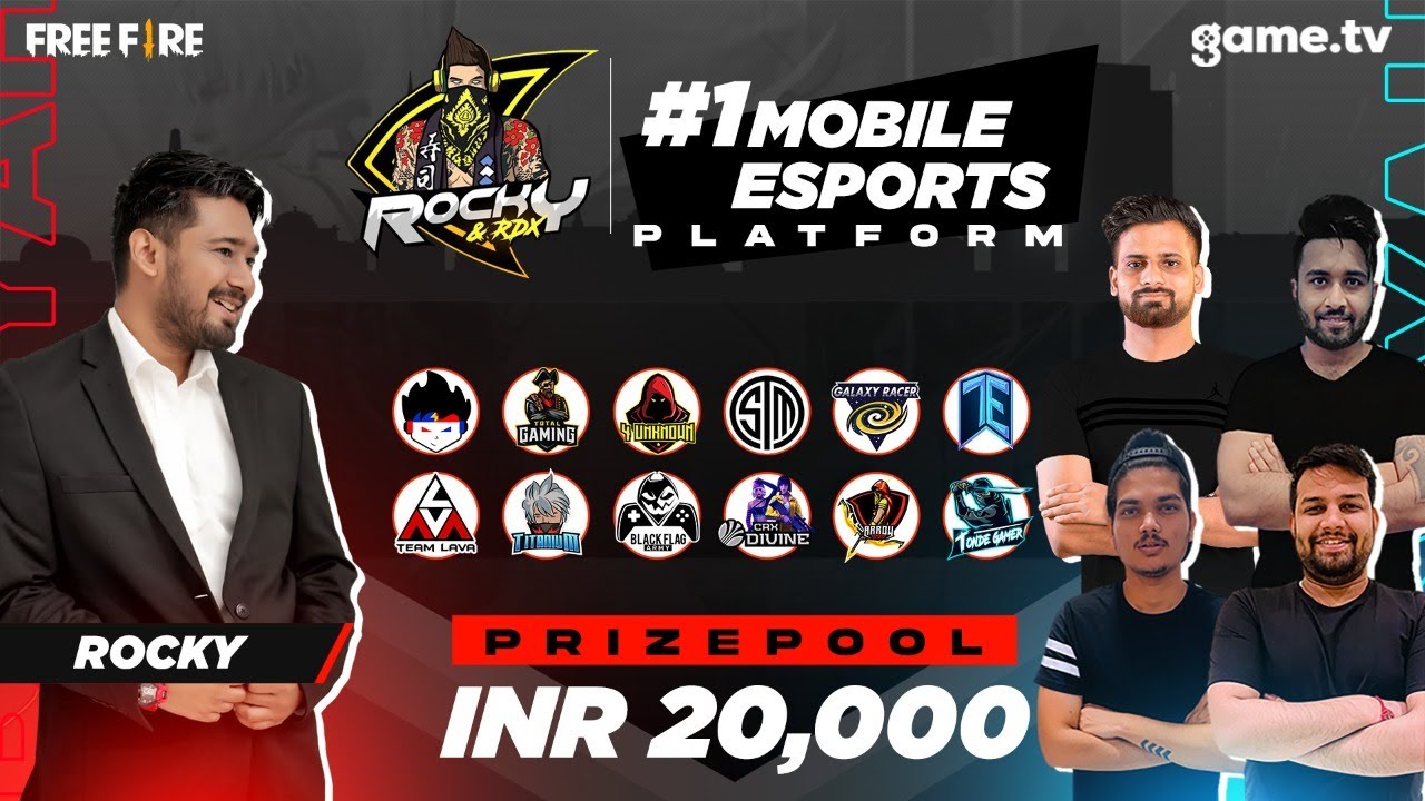 Free Fire | Rocky & RDX Esports Qualifiers - Powered by game.tv