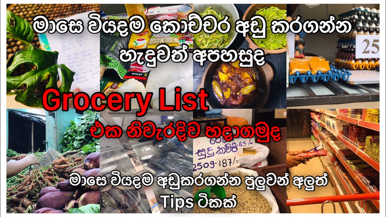 මාසික වියදම අඩු කරගන්න හරිම විදිහ බලමුද 🤍😇💰🤑💸🍲🍃 