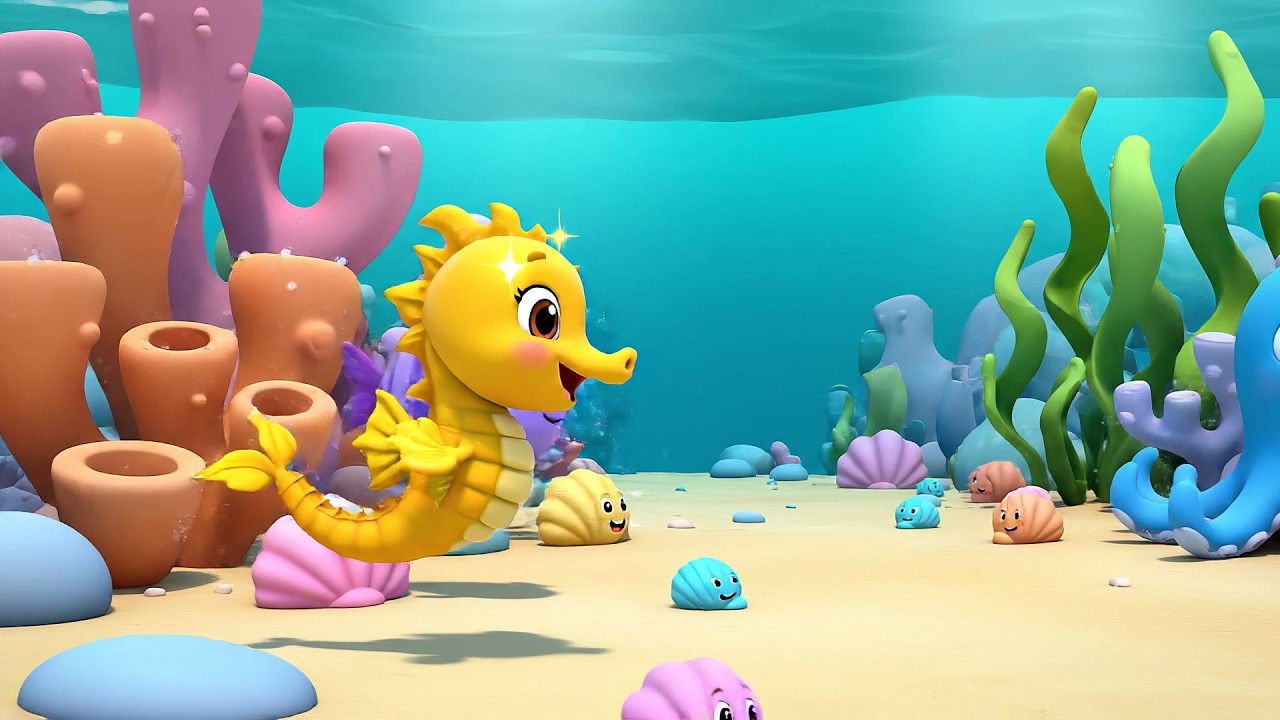 El Pececito Nada Blub Blub Blub | Aventura Submarina y Canciones Infantiles