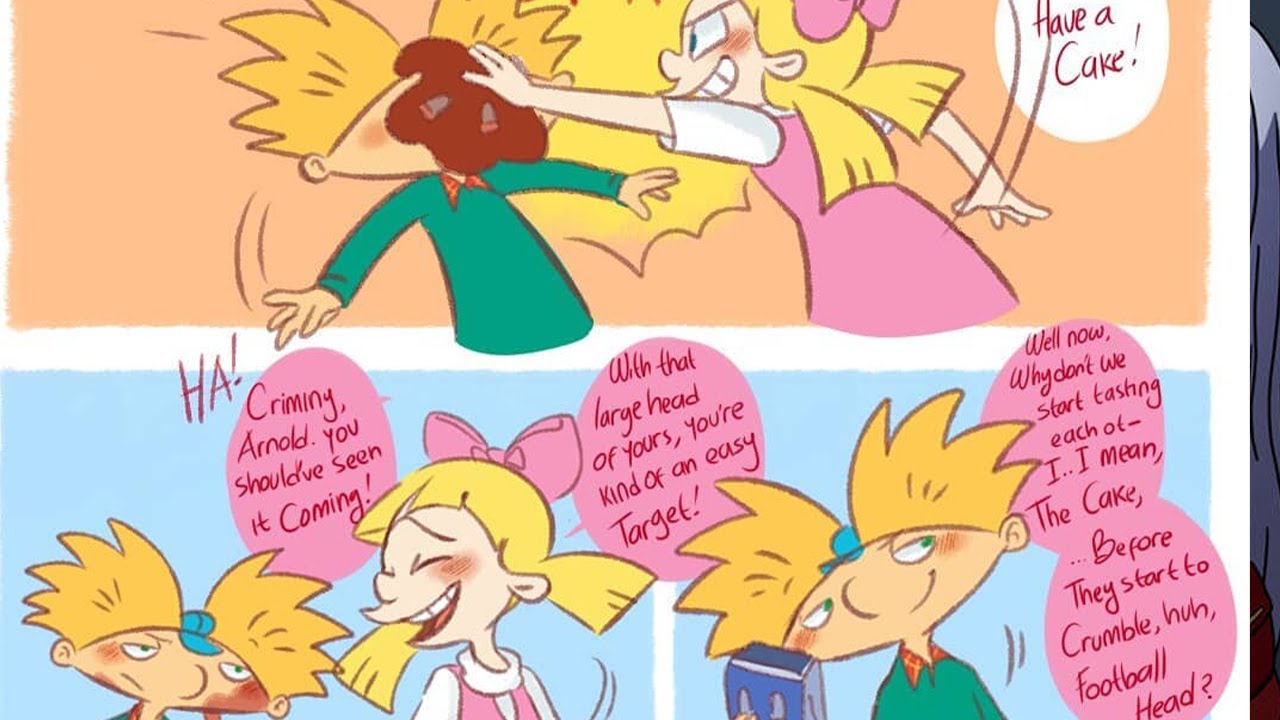 The pudding - Helga x Arnold Comic Dub