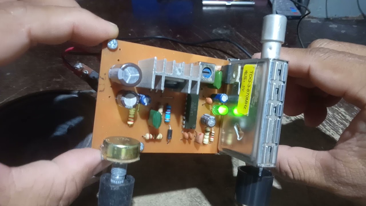 DIY FM Receiver penerima Radio FM menggunakan Tuner TV