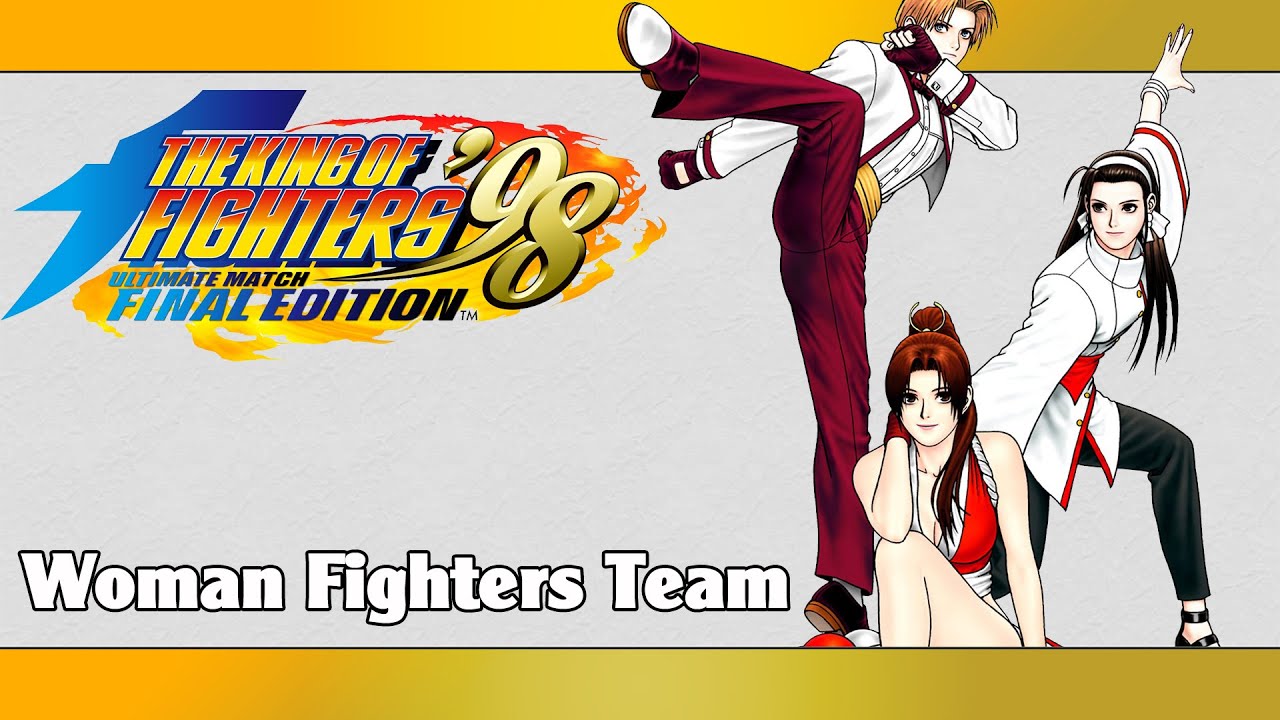 KoF '98 UM FE: Chizuru, Mai, King combo video