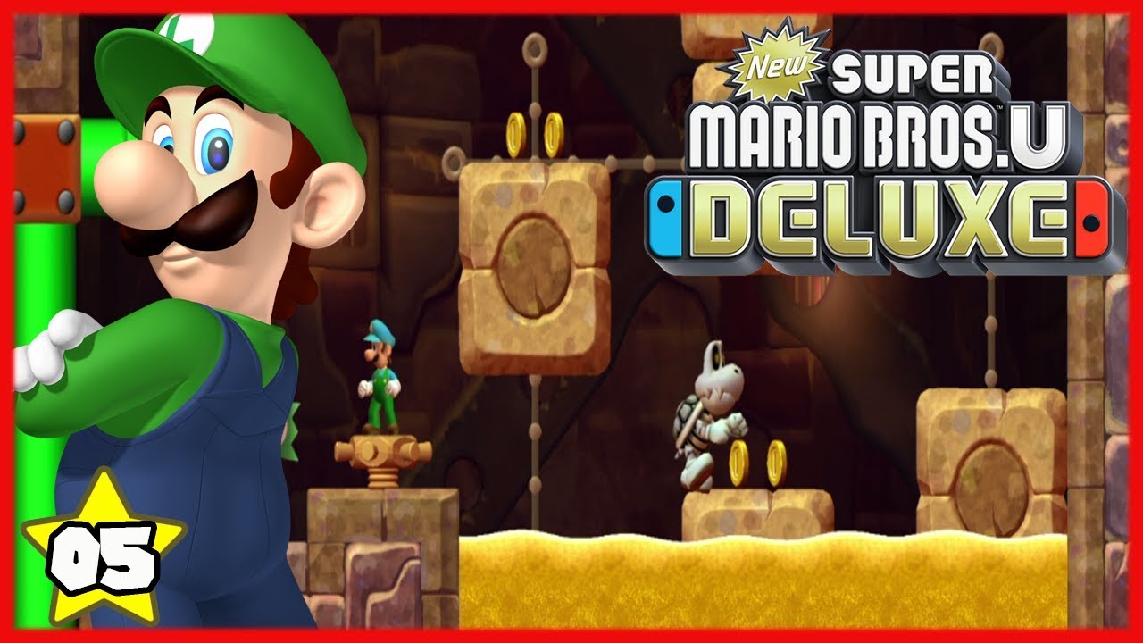 NEW SUPER MARIO BROS U DELUXE | LA TOUR MOUVANTE! #05 [LET'S PLAY FR]