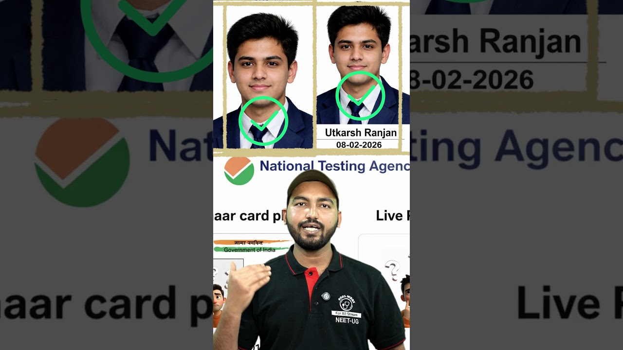 NEET 2026 Photo Guidelines Explained || Photo Size, Live Photo, Name & Date Confusion Cleared 🔥