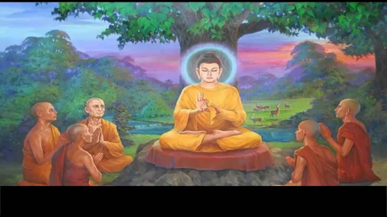 Dhammacakkappavattana Sutta Part1, with lyric, Indian Style