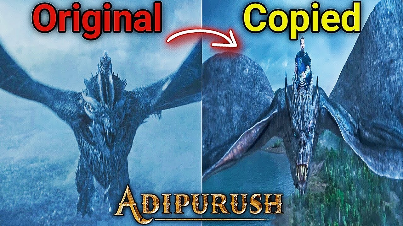Copied Scenes Of #ADIPURUSH Movie In Hindi 😂😂😂