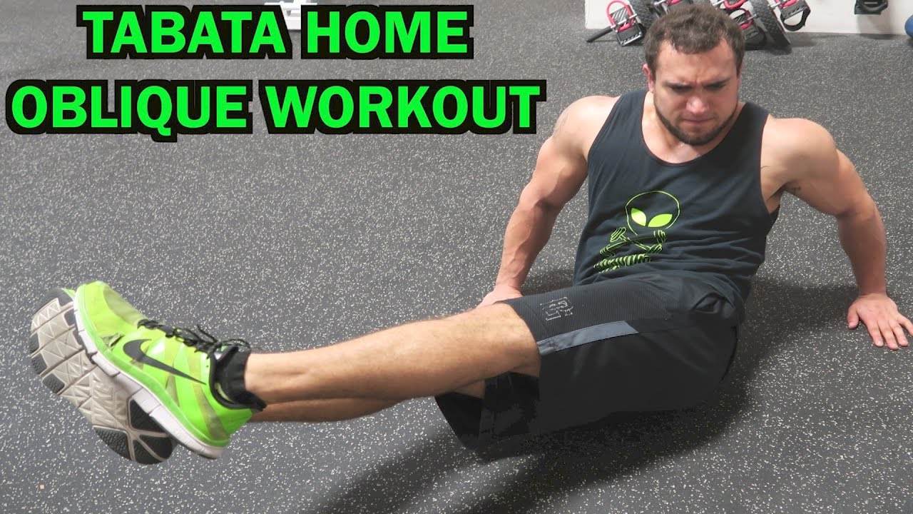 Intense Tabata At Home Oblique Workout (HIIT)