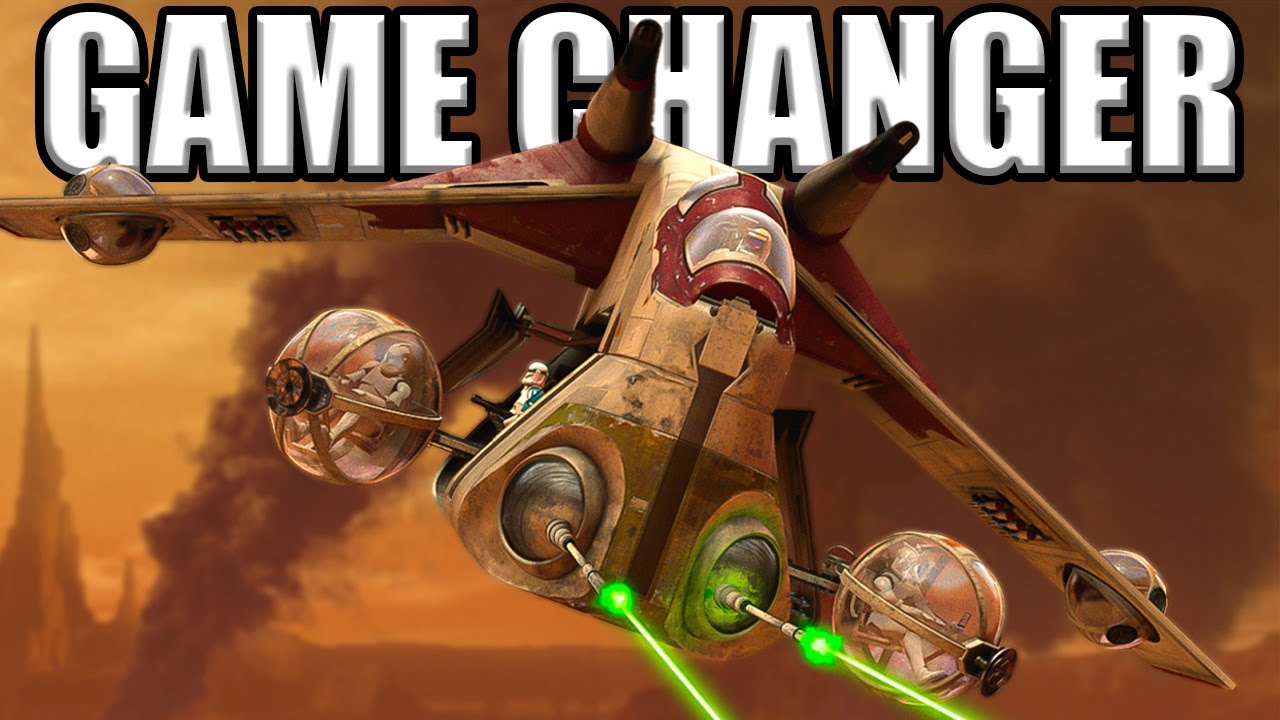 Why the Republic Gunship Changed Star Wars Warfare!