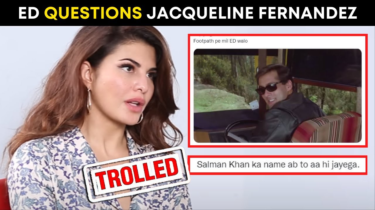 ED questions Jacqueline Fernandez in money laundering case | Netizens REACT