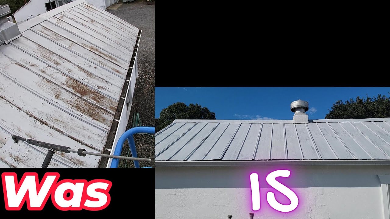 Metal Roof Painting - Starting the next PITA project!