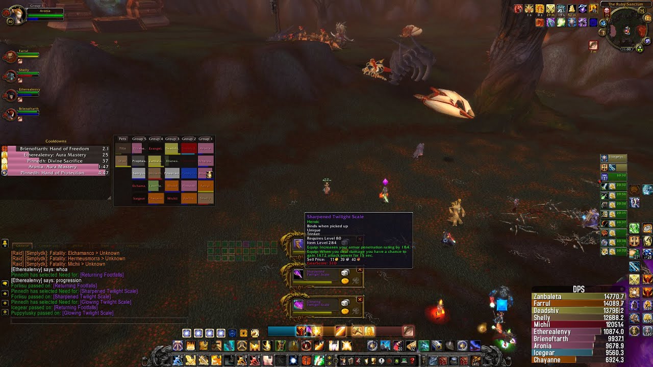 Ruby Sanctum 25 HC / Retribution Paladin # 11 ( Warmane )