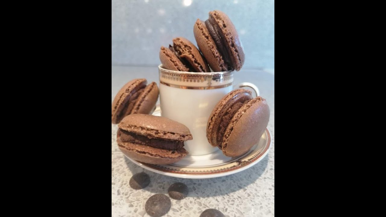 Chocolate Macarons