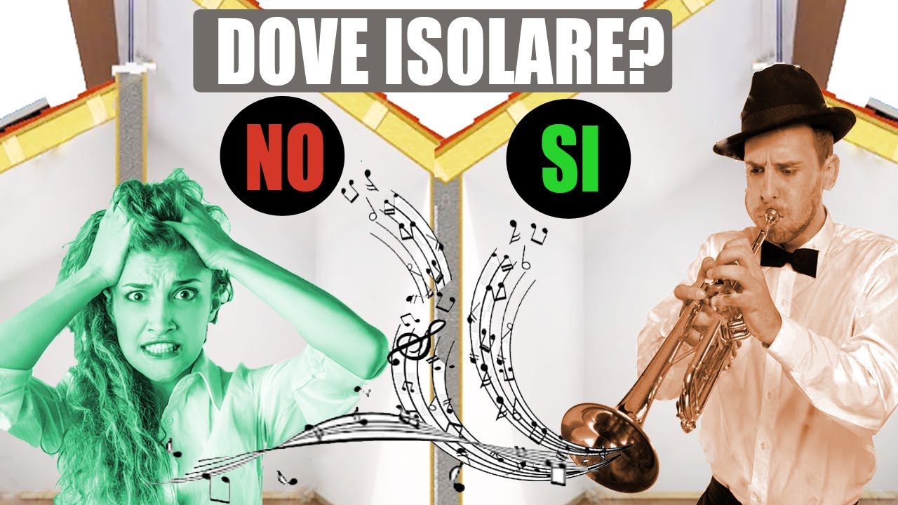 Come insonorizzare una stanza - Attenzioneee !!