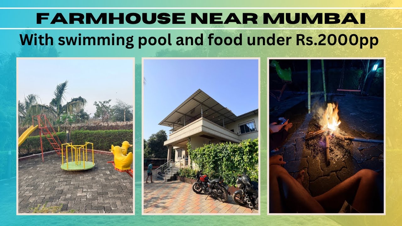 Best farmhouse near Mumbai- Badlapur ,picnic spot for families @Jatinbhankervlogs 