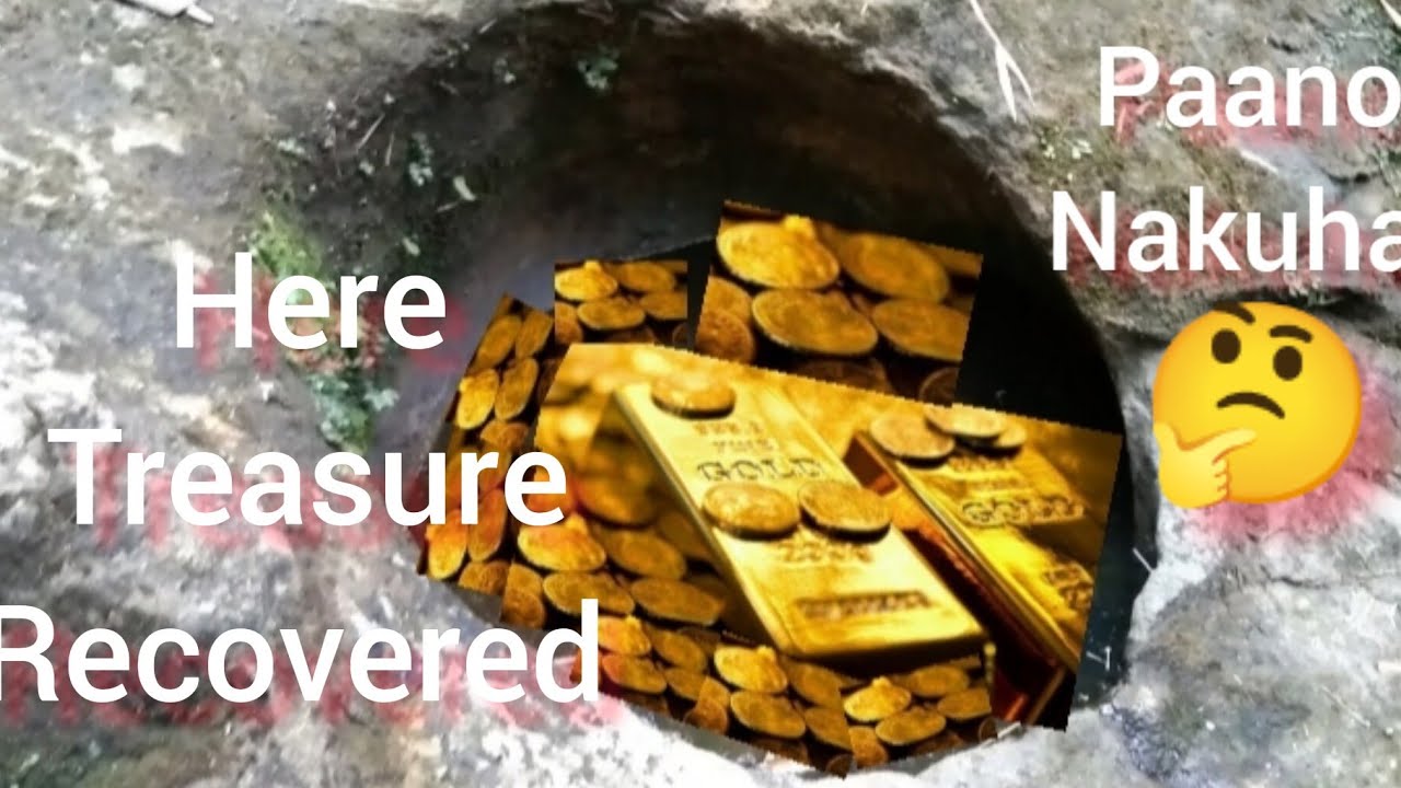 Exploration#True recovered giveaway treasures deposit in the creek