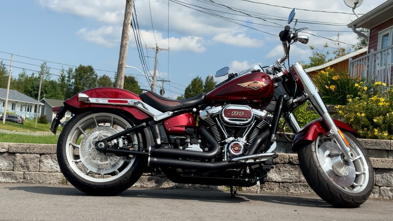 Cobra RPT Speedster Shorts Exhaust on a 2023 Fat Boy.