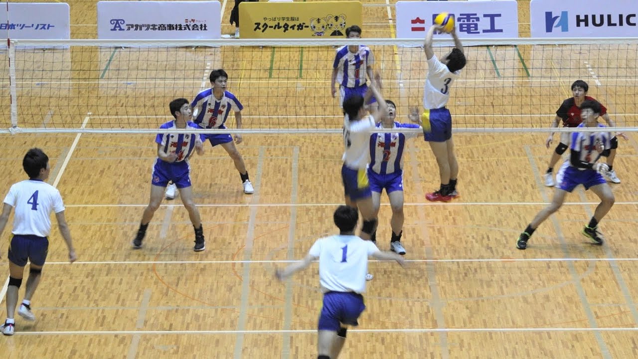 #川野琢磨 #中上烈 駿台学園 vs 洛南 さくらバレー2024 全国私学 男子バレーボール決勝 第1セット　世代を超えた圧倒的強さ #谷本悦司 Japan volleyball