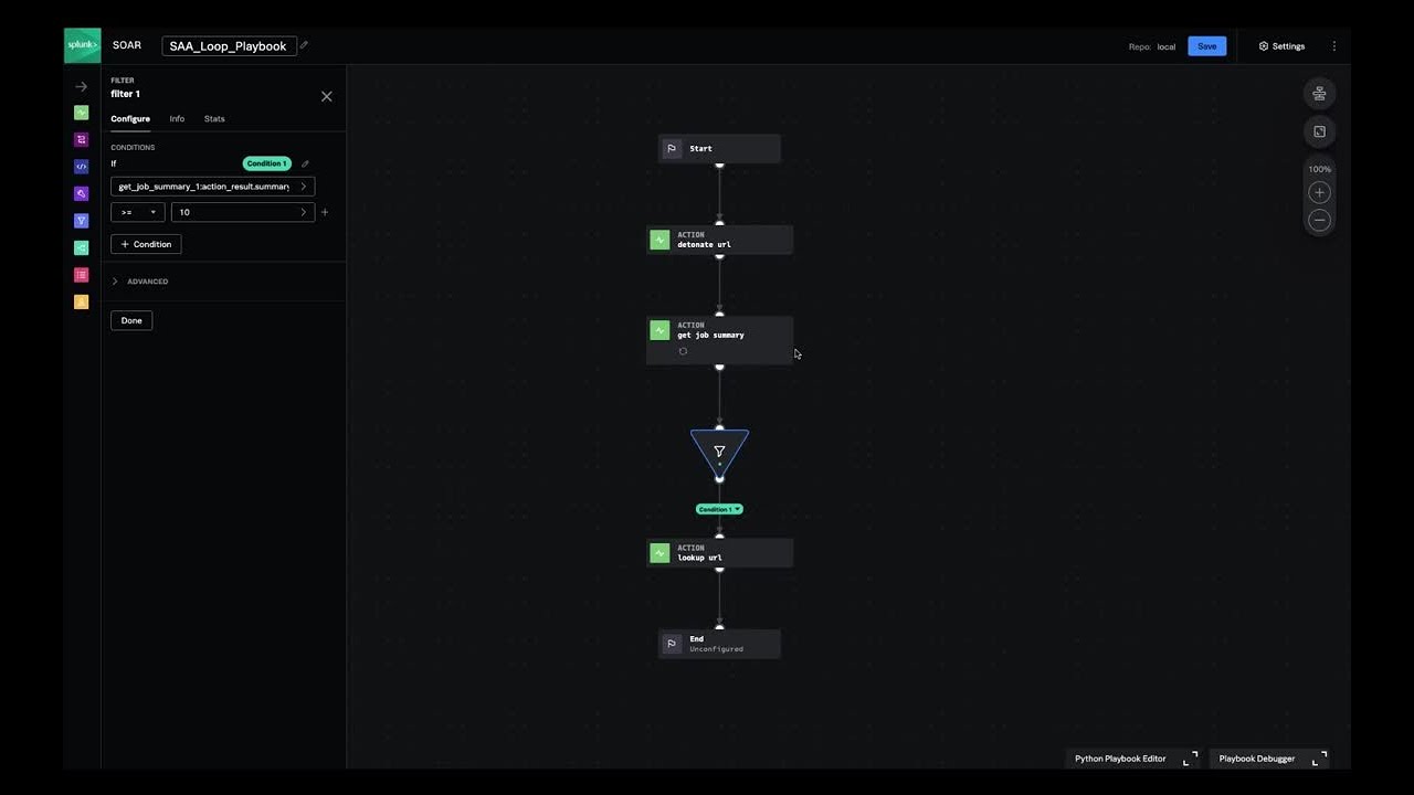 Splunk SOAR Logic Loops Demo