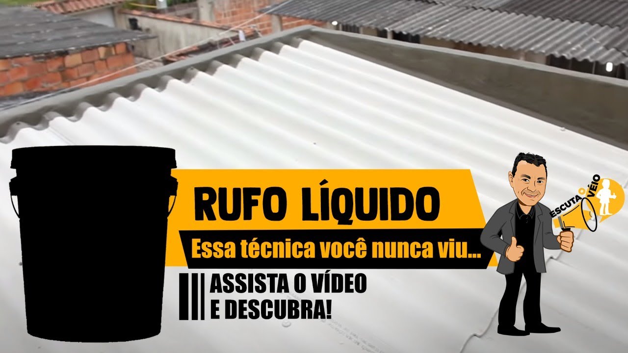 Pedreiro Faz RUFO Liquido e Acaba com infiltração no TELHADO INVISÍVEL